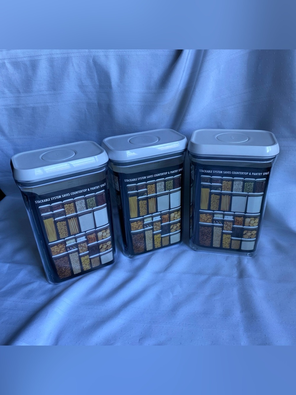 OXO Good Grips POP Airtight Food Storage Containers (3-2.5 Quart Containers)